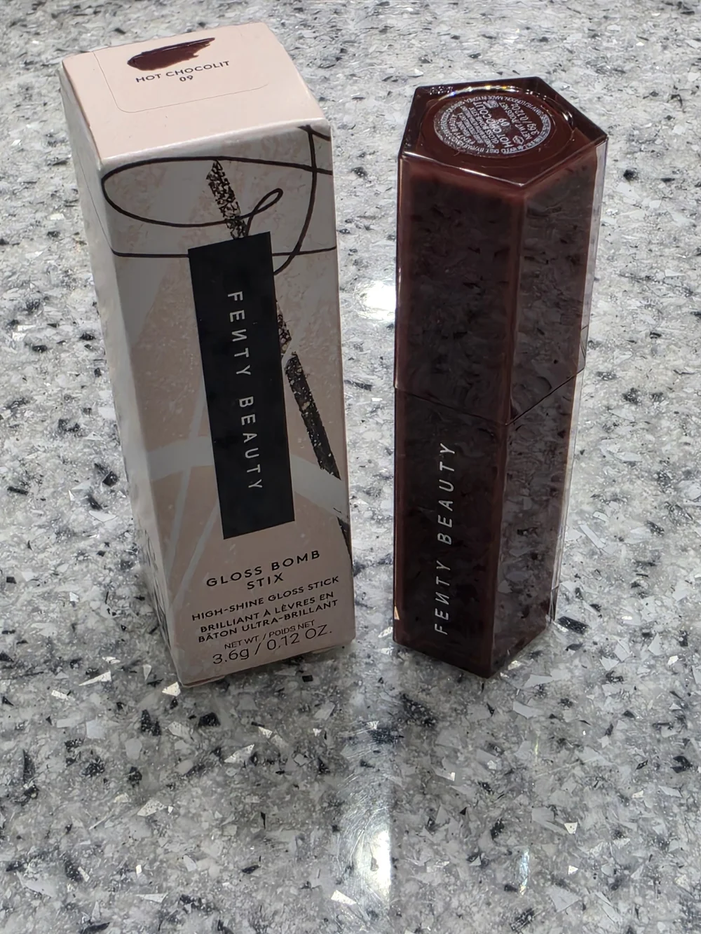 Fenty Beauty Lipstick — Hot Chocolit Deep Brown